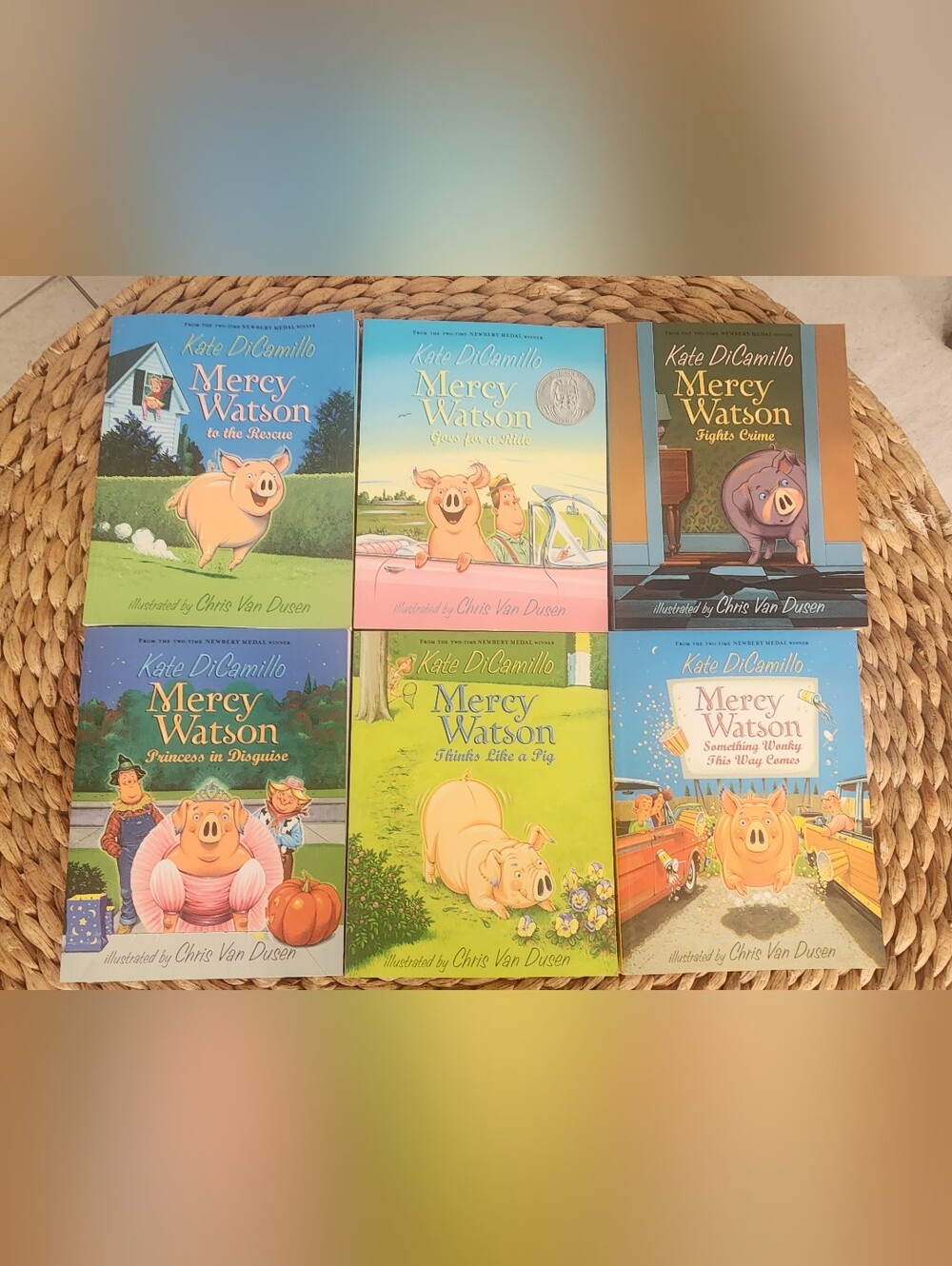 Kate DiCamillo Mercy Watson Children's Book Set - Books 1 - 6